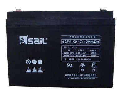风帆蓄电池6-GFM-100 UPS蓄电池12V100AH太阳能蓄电池现货批发图2