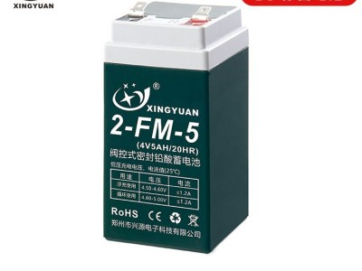 4伏电子称免维护铅酸蓄电池 4v4ah20hr计价称电子秤电池 电瓶图2