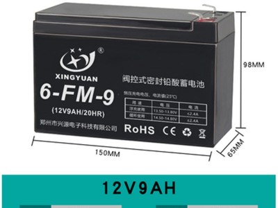 电梯应急灯铅酸蓄电池 12V9AH增氧机水泵电动喷雾器水泵UPS电瓶图3