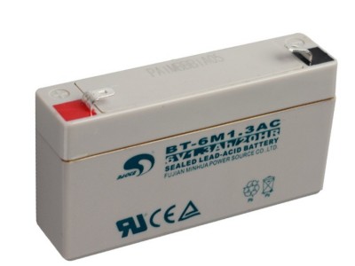 赛特BT-6M1.3AC(6V1.3AH/20HR)铅酸蓄电池 电子秤考勤机6伏电瓶图3