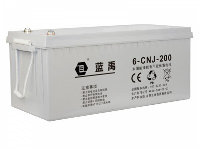 厂家大容量铅酸蓄电池免维护胶体不间断太阳能电池12V200AH图4
