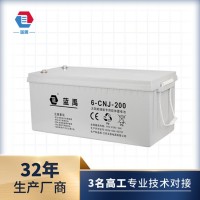 太阳能胶体蓄电池12V200AH太阳能路灯用江苏铅酸蓄电池厂