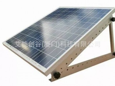 跨境热销太阳能能可调节支架22英寸光伏便携式可折叠三角形支架图5