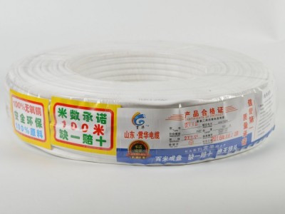 RVV双芯软护套 2*1.5/2.5/4/6监控电源线 多股铜芯软护套线批发图2