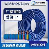 批量bv电线 高质量家用耐火电线nhbv4平方 绝缘阻燃低碳