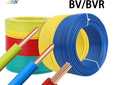 众一电缆国标硬芯软芯1/1.5/2.5/4.6/10/16/25平方BV/BVR铜芯电线图3