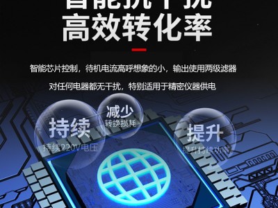 3000w逆变电源12V24V48V转220V家商纯正弦大功率逆变器车载转换器图3