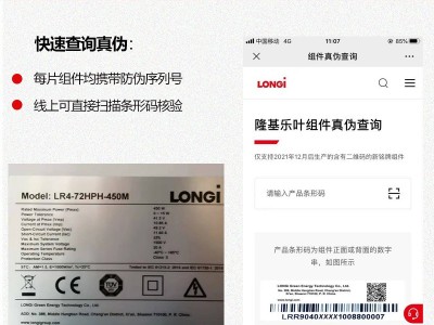 隆基太阳能板520-545w单晶光伏组件A级原厂质保隆基高效单玻组件图3