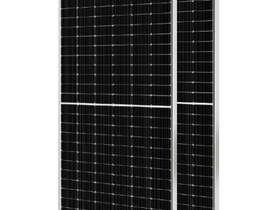外贸热卖大功率550WP光伏单晶太阳能板高转换半片双玻光伏板500W图4