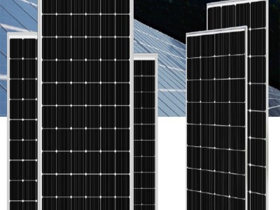 外贸供应400W太阳能发电高效率单晶太阳能板户外农场离网光伏板图3