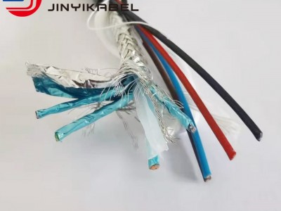 防海水柔性网线 防海水8*0.2柔性网线 RS485+网线 上海津羿厂家图3