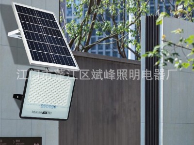 LED投光灯满天星太阳能投光灯高亮庭院灯道路户外led照明 投光灯图2