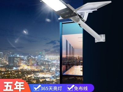 太阳能灯大功率感应一体化户外庭院灯太阳能照明路灯批发报价表图2