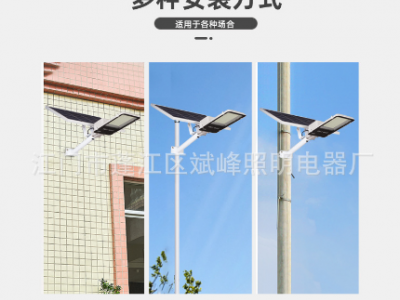 新农村太阳能路灯 户外小区乡镇道路照明LED太阳能工程款建设路灯图2