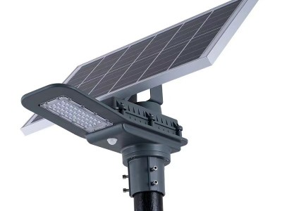户外分体太阳能感应led坦克路灯 压铸家用庭院别墅亮照明太阳能灯图4