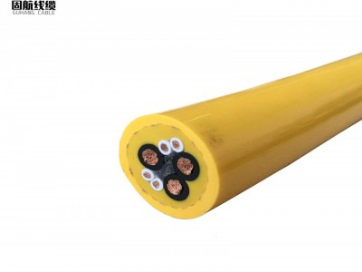 垃圾吊抓斗机专用电缆4*18TPU聚氨酯双护套护套耐磨抗拉图3