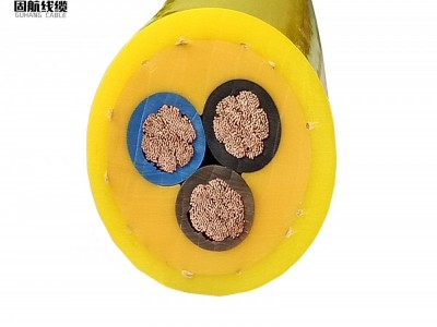 垃圾吊抓斗机专用电缆4*18TPU聚氨酯双护套护套耐磨抗拉图5
