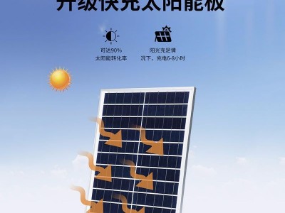 太阳能路灯一体化道路照明灯新农村家用广场灯超亮化灯具厂家自销图2