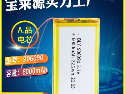 工厂906090-6000mAh太阳能玩具数码消防应急灯可充电聚合物锂电池图5