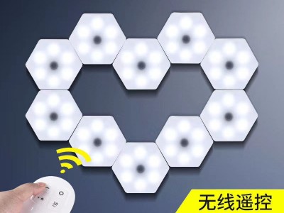 新款无线遥控拍拍灯轻触照明阅读小夜灯装饰灯家居创意礼品橱柜灯图4