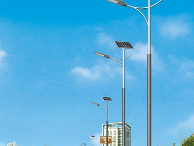新农村太阳能路灯道路照明路灯6米8米市电路灯单臂LED路灯图3