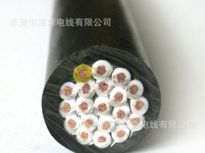 多芯软线 RVV多芯软护套电缆线 18芯0.75平方软电缆图4