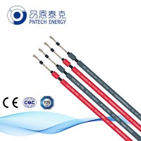 光伏电缆太阳能直流线PV1-F单芯光伏线4平方镀锡铜H1Z2Z2