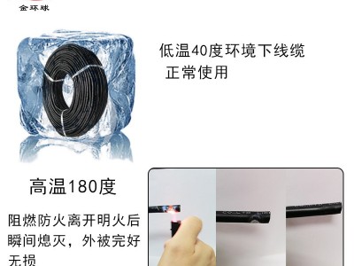 硅胶高温线屏蔽电缆线5-8芯YGCP/YGZP多芯抗干扰信号控制线图5