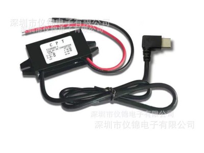 24V转5V 12V变5V TYPE-C接口防水 DC-DC功率变器 BUCK 电源转换器图2