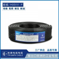 欧标H05VV-F2*0.5平方1.0平方1.5平方电线 CE欧盟VDE认证电源线