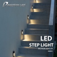 户外LED嵌入式地脚灯3W楼梯走廊墙角壁灯 室内人体感应小夜灯
