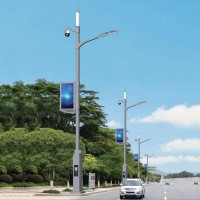 厂家直供智慧路灯 户外城市道路智慧路灯led太阳能智慧路灯