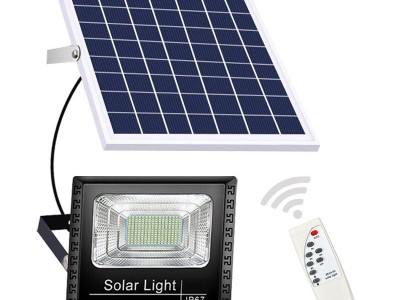 太阳能灯家用户外庭院灯新农村光伏路灯led大功率投光灯超亮防水图5