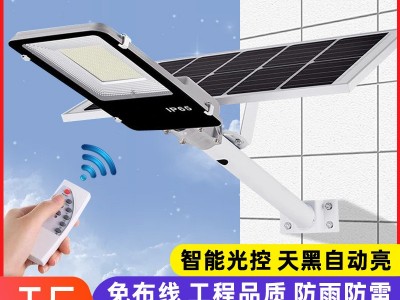 厂家直销太阳能路灯LED家用户外农村道路照明太阳能灯Solar Light图1