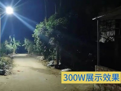 太阳能人体感应灯防水家用新农村乡村超亮一体led户外庭院灯路灯图3