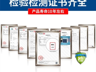 新农村6米太阳能路灯一体化户外家用60W大功率led工程款照明灯图4
