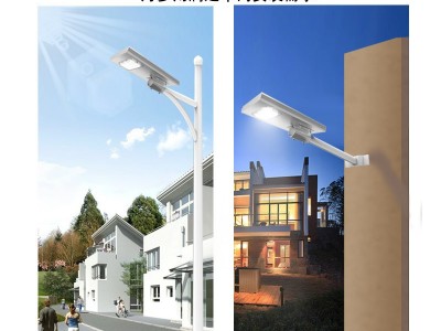 现货40W一体化太阳能路灯新农村道路照明工程户外庭院led太阳能灯图4