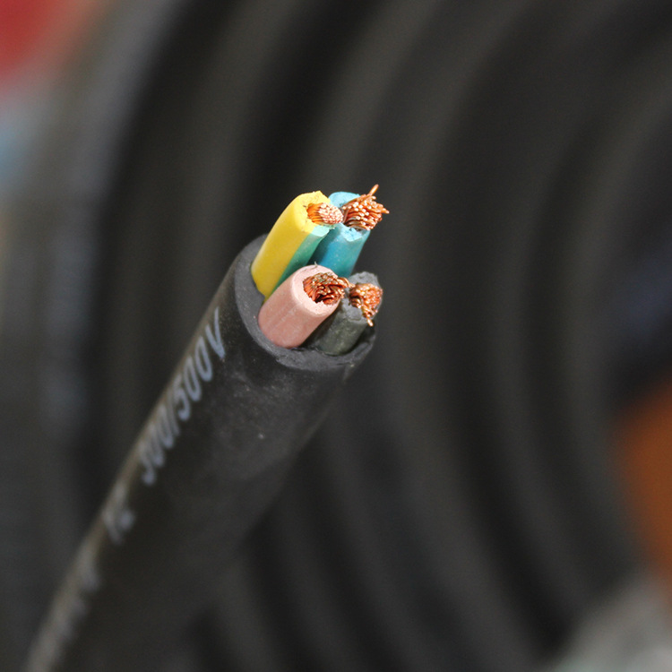 YZ四芯橡皮线橡套电缆