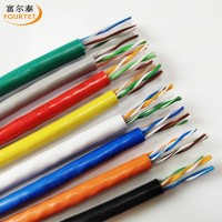 CAT6 UTP 26AWG 7*0.16mm 六类千兆多股无氧铜网线 过测试网络线