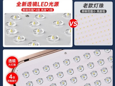 君慕太阳能吸顶灯家用室内大功率客厅走廊阳台卧室过道庭院灯图2