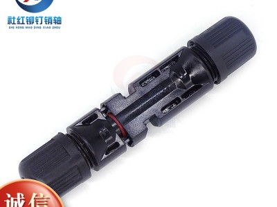 MC4光伏连接器防水接头公母插头光伏配件 太阳能光伏板并联组件图2
