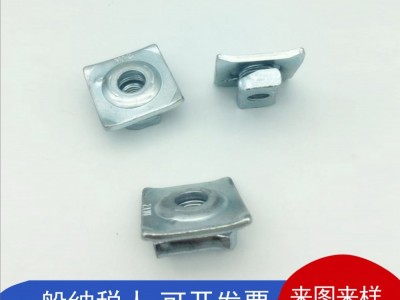 管束扣垫 抗震支吊架配件 槽钢扣垫 锁扣螺母 厂家直销 质量保障图3