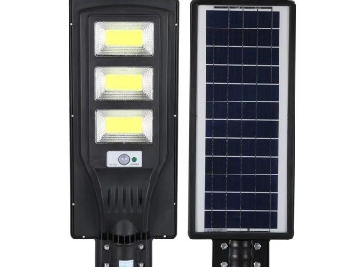 太阳能路灯人体感应灯新农村户外家用小区庭院LED一体路灯室外灯图5