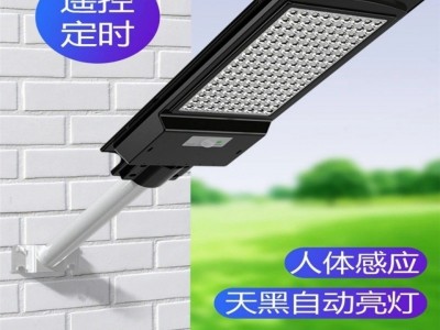 太阳能路灯人体感应灯户外家用小区庭院新农村LED一体路灯室外灯图2