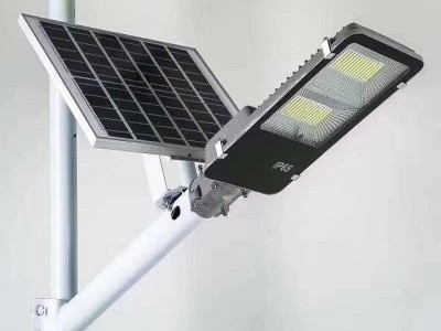 新款LED太阳能路灯投光灯户外防水庭院灯厂家直销新农村路灯图2