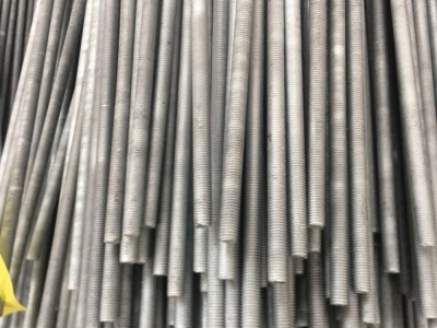优质光伏拉杆 热镀锌 渗锌达克罗丝杆 全扣牙条 钢结构镀锌拉杆图2