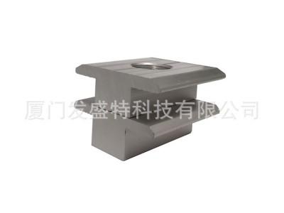 光伏支架铝合金中压块 T型中压 光伏配件压块 组件压块 mid clamp图5
