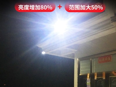 惠民工程补贴太阳能投光灯60W太阳能庭院灯200W农村太阳能投光灯图5