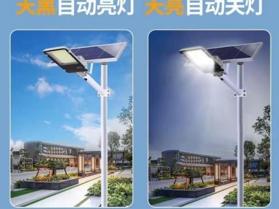 太阳能路灯农村工程道路太阳能灯户外庭院led大功率分体牙刷路灯图2