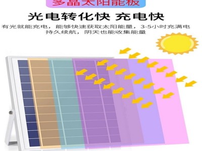 户外太阳能路灯500W新农村道路照明小区别墅家用太阳能壁灯600W图3